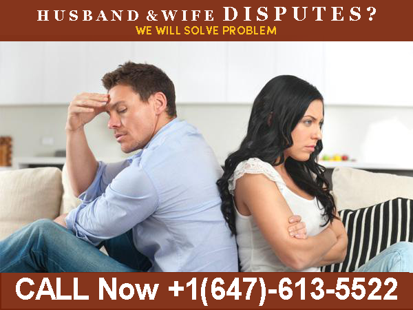 Husband and wife disputes in Canada